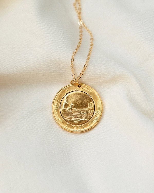 Italy | Piazza Coin Necklace