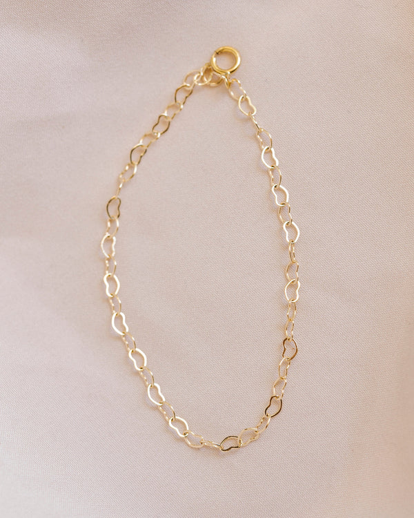 Chain of Hearts Bracelet