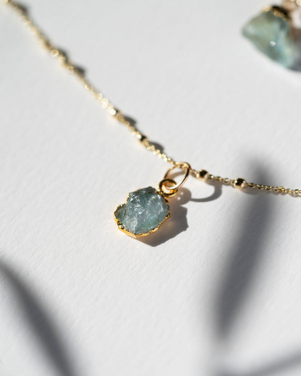 March | Aquamarine Necklace