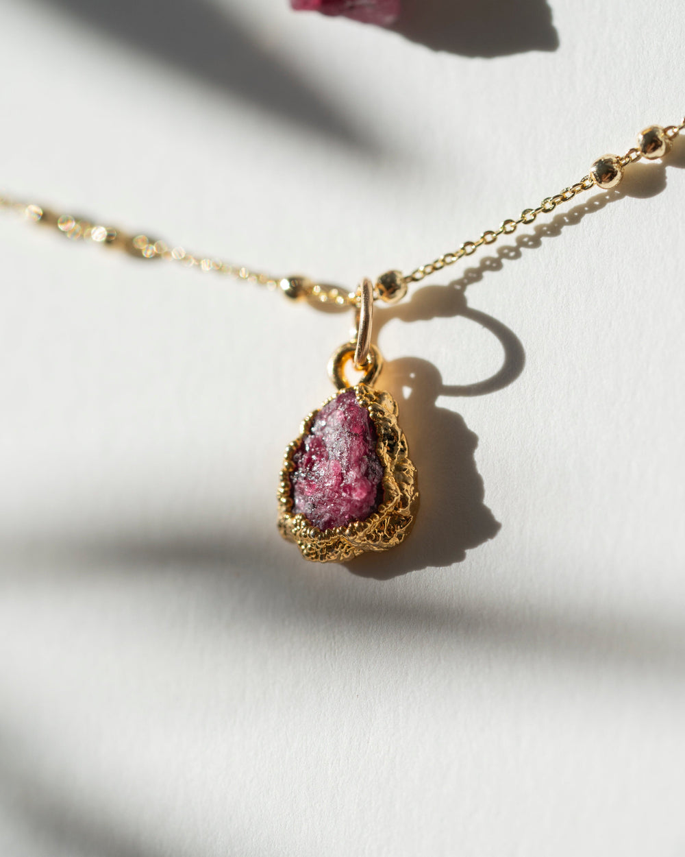 Ruby Necklace | July Birthstone