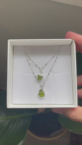 August | Peridot Necklace